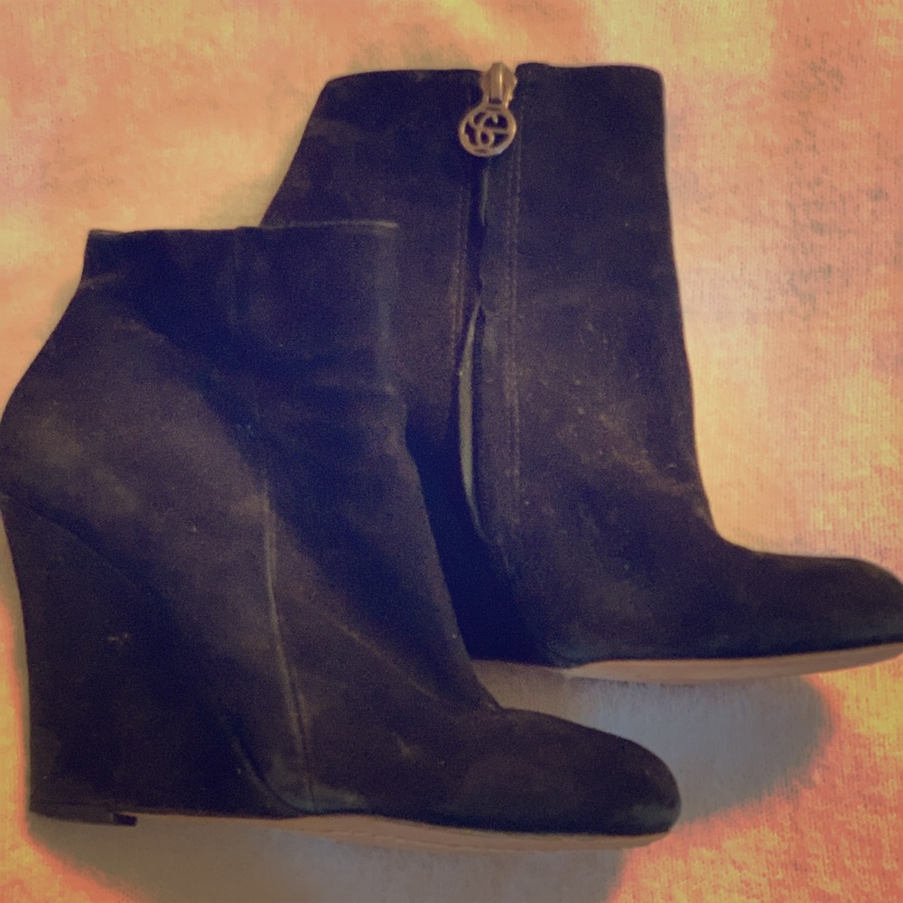 Sam Edelman Black Wedge Bootie